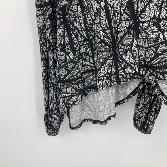 Free People small tunic top cold shoulder keyhole - Picture 3 of 7